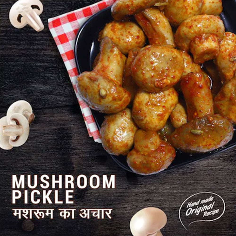 Mushroom Masala Pickle