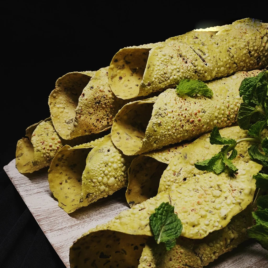 Mint Pudina Papad