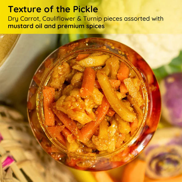 Gajar Gobhi Shalgam Pickle
