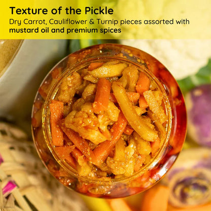 Gajar Gobhi Shalgam Pickle