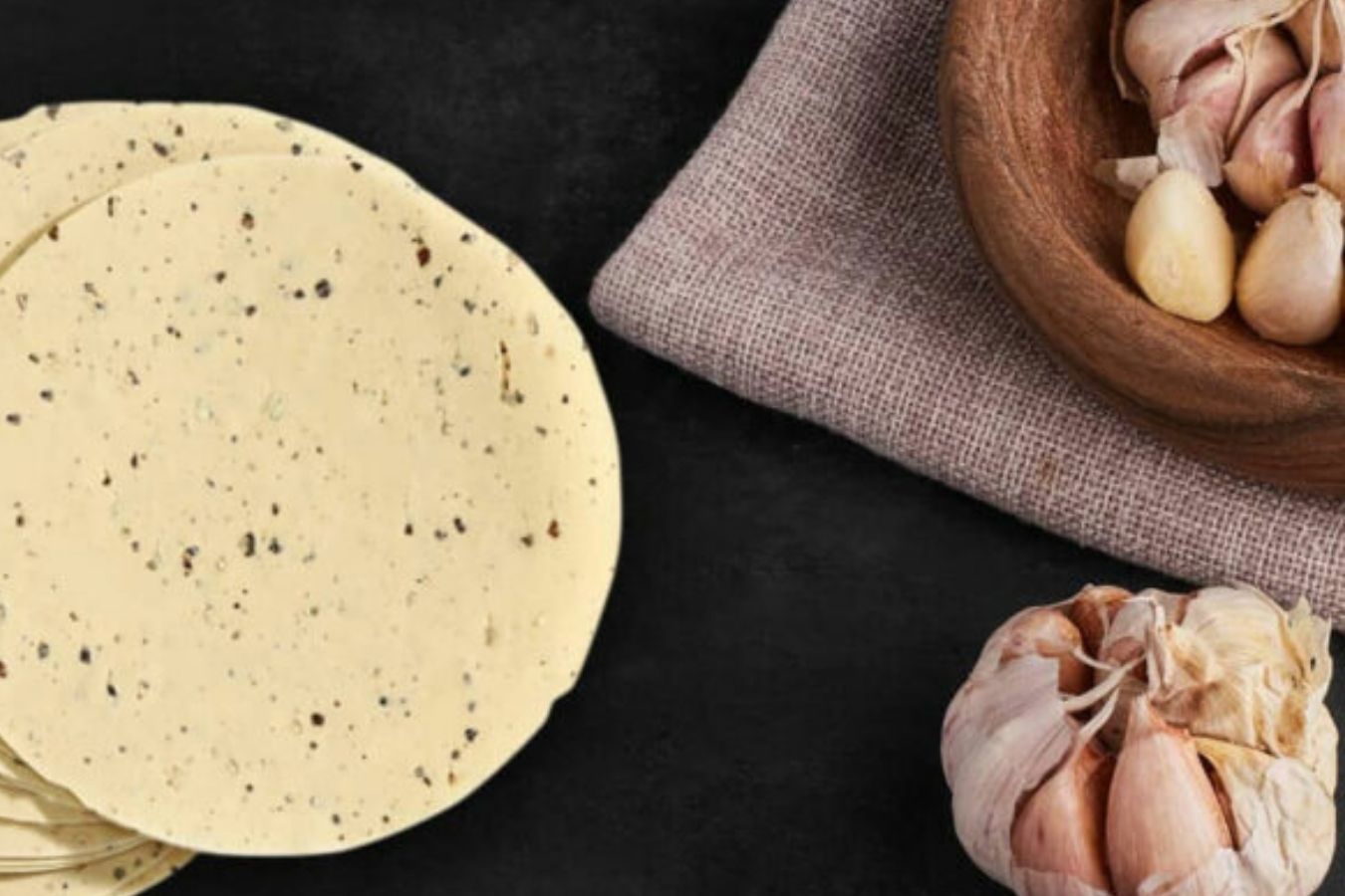 Lehsun Methi Papad